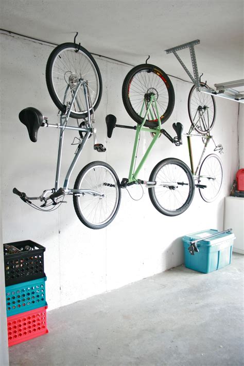 Hanging Bikes In Garage Ceiling